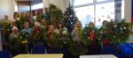 Image: Wreath Making Event at Enderby Library 